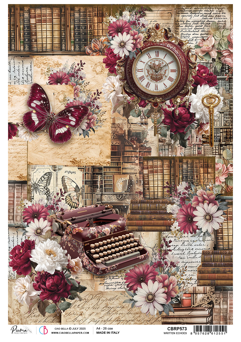 Written Echoes Rice Paper