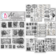 Lithographs Art Sticker Set
