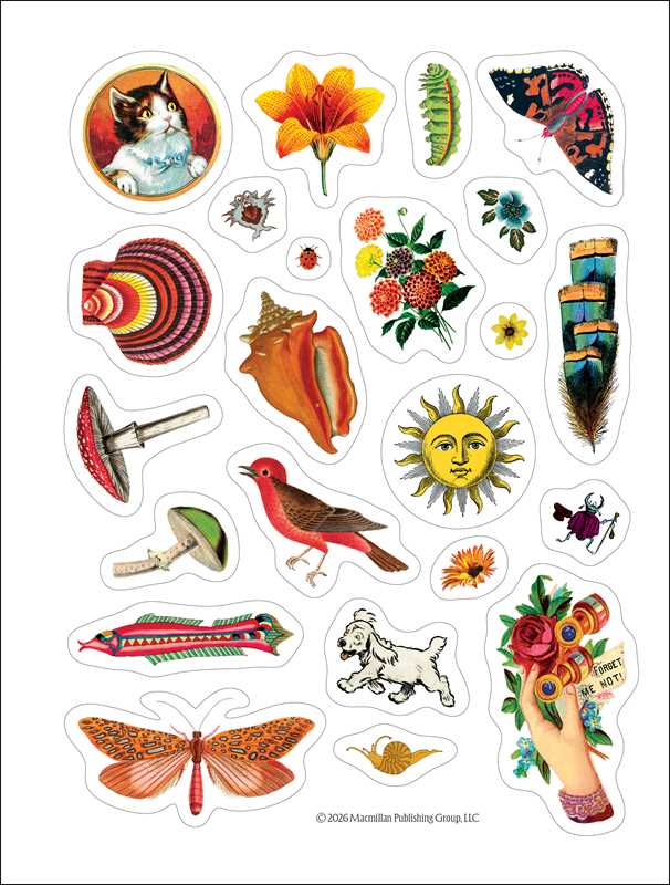 Antiquarian Sticker Book Planner 2027