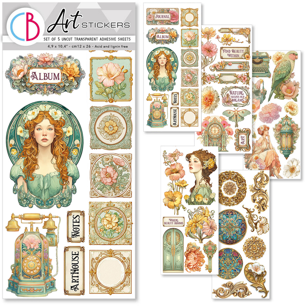 Artemis Art Sticker Set