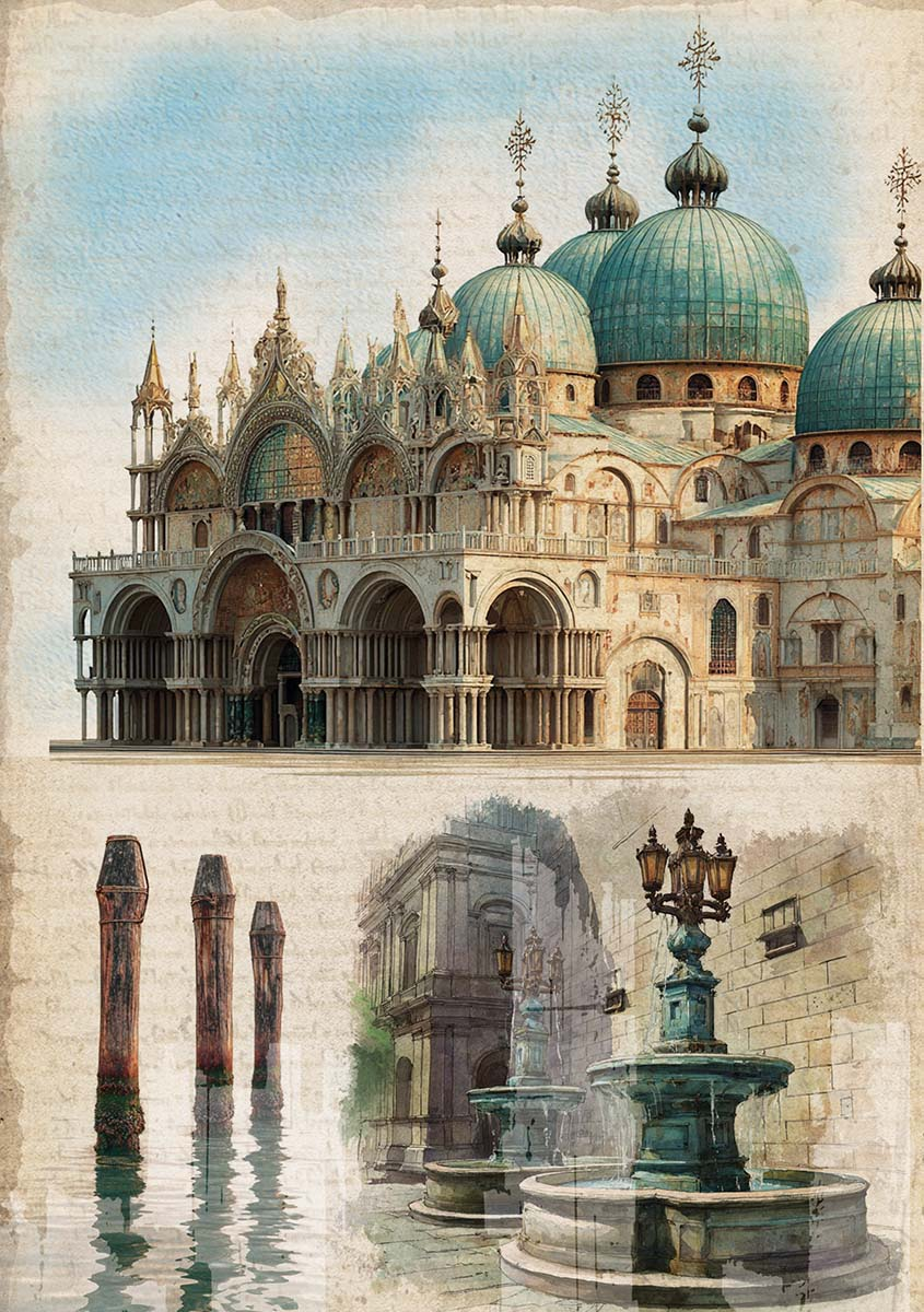 Venice Rice Paper Pack