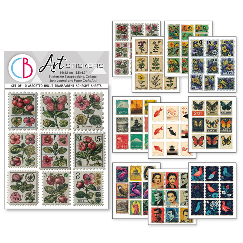 Faraway Mail Sticker Set
