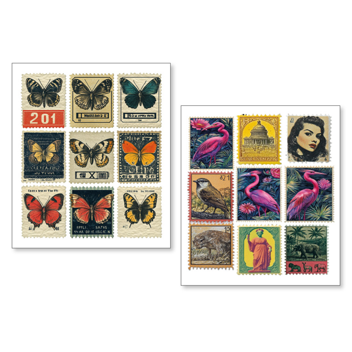 Faraway Mail Sticker Set