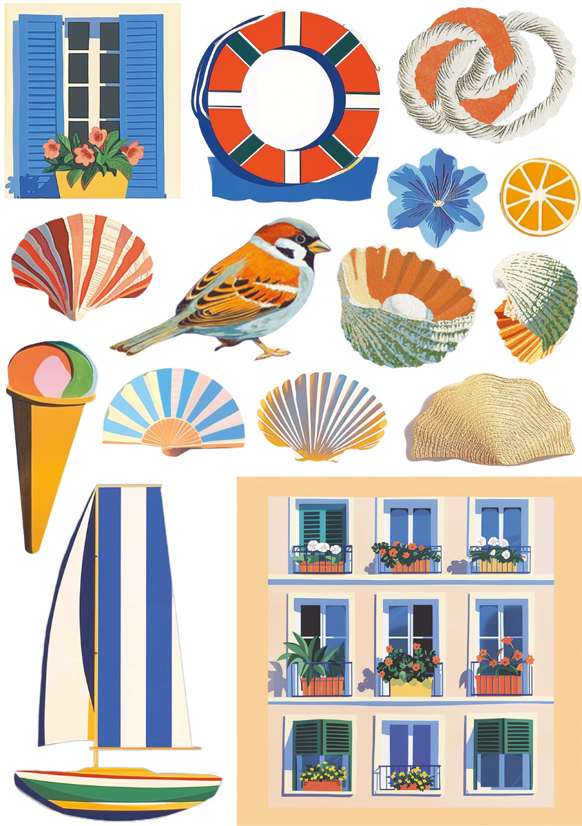 Riviera Dream Rice Paper Pack