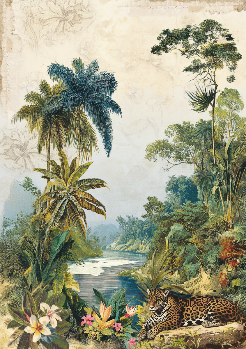 Jungle Vibes Rice Paper Pack