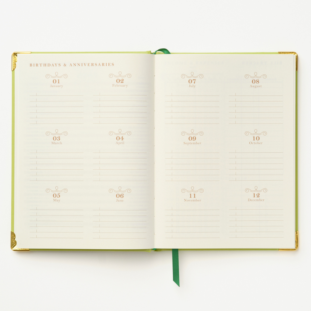2027 Woodland Scene 12-Month Weekly Medium Bound Planner