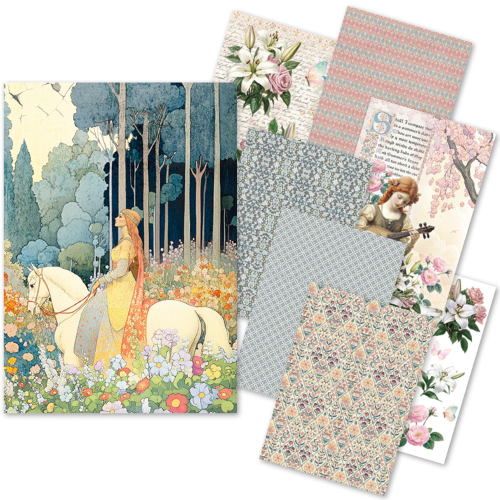 Courtly Love Rice Paper Pack