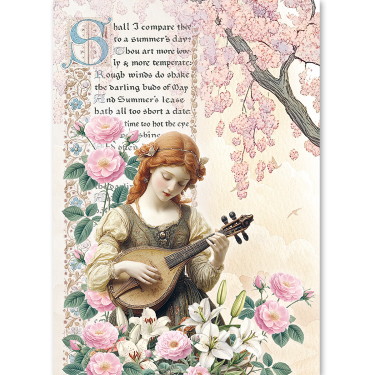 Courtly Love Rice Paper Pack