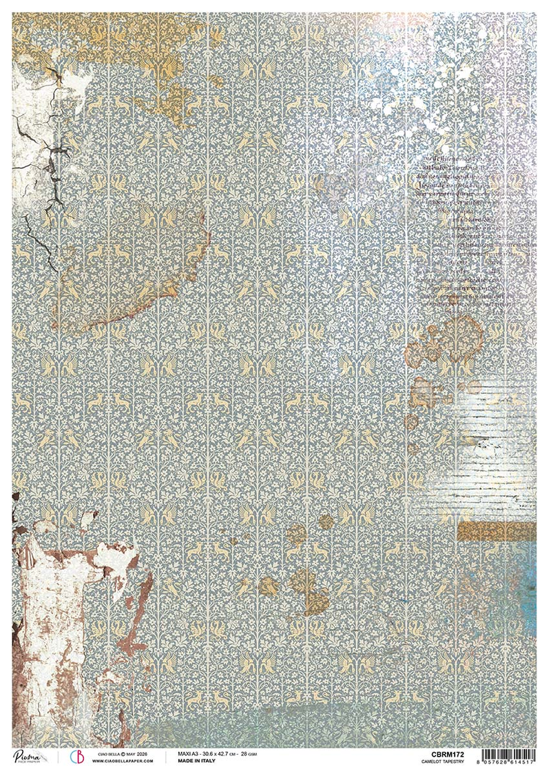 Camelot Tapestry Rice Paper