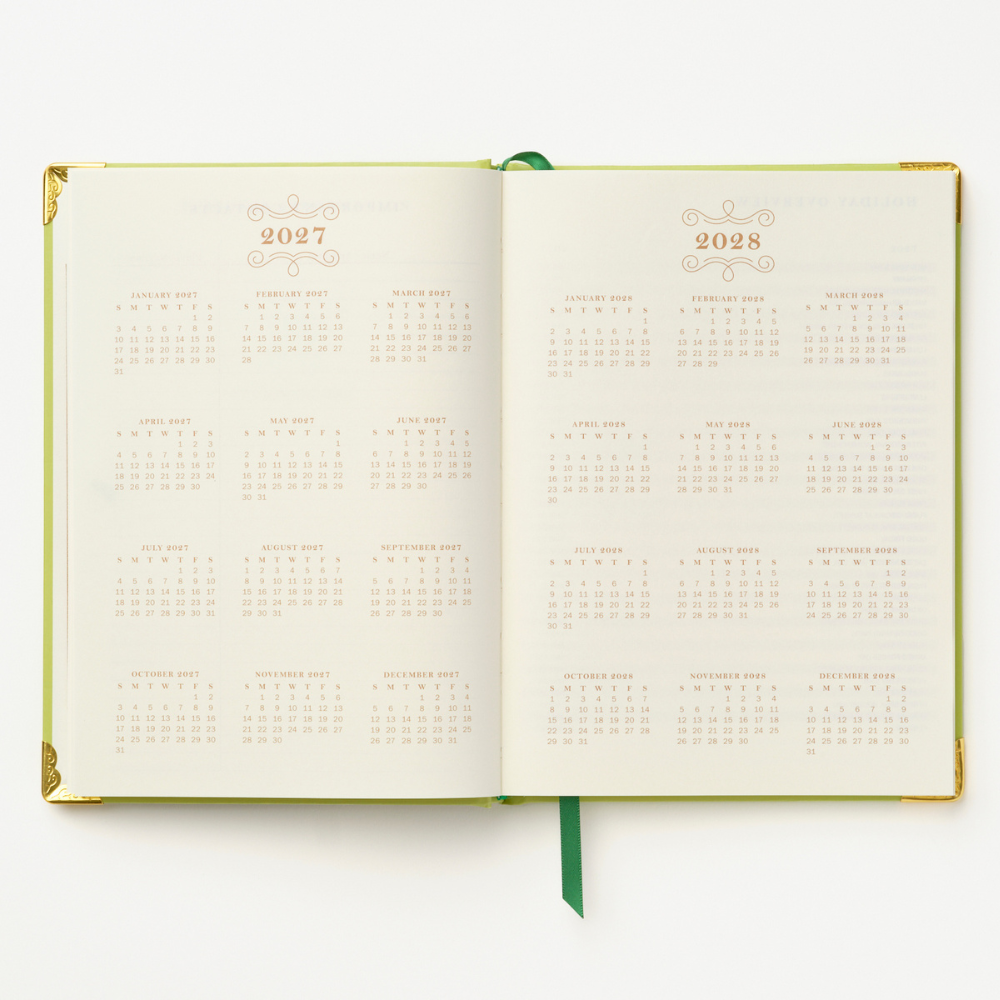 2027 Woodland Scene 12-Month Weekly Medium Bound Planner