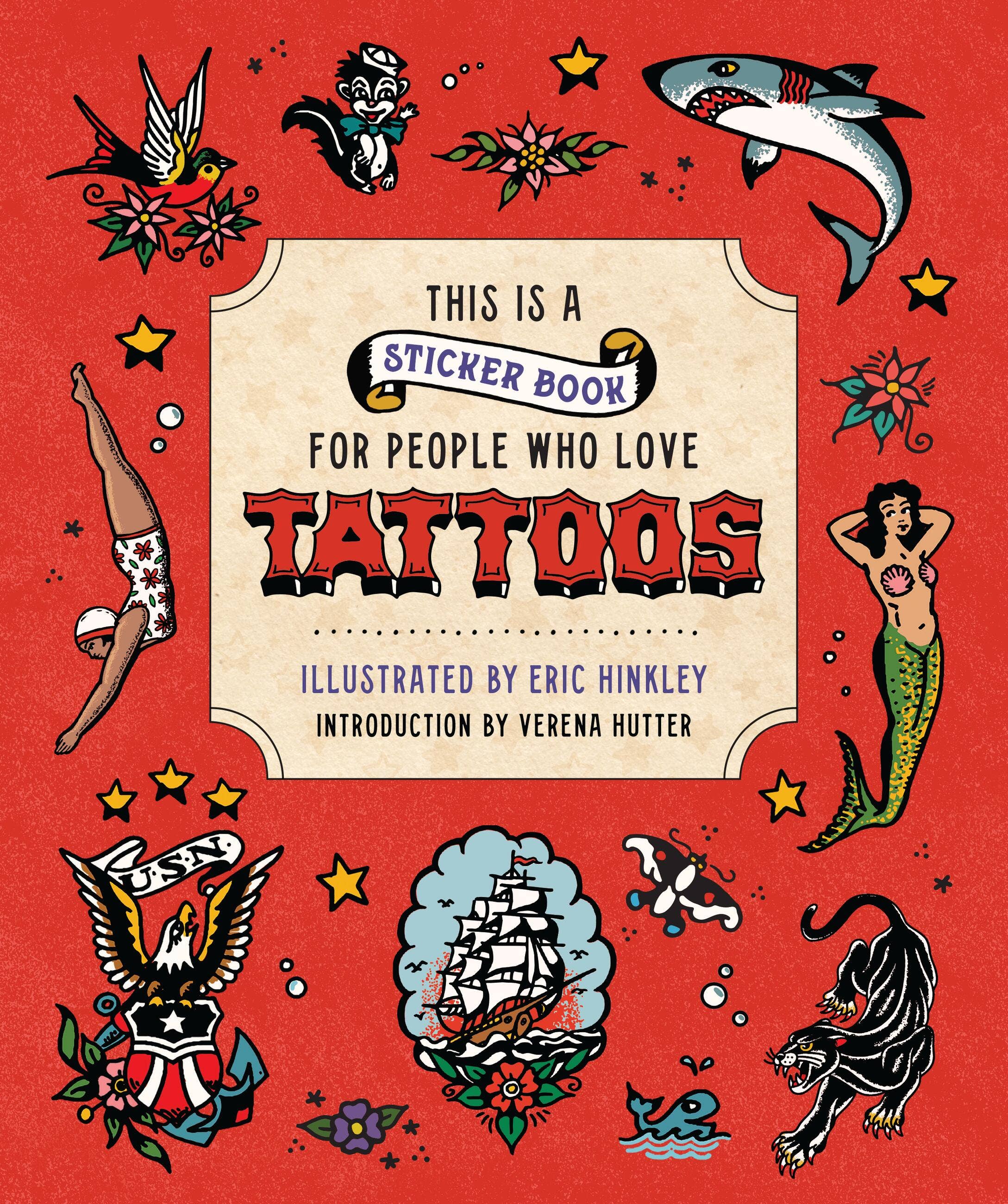 Tattoos Sticker Book