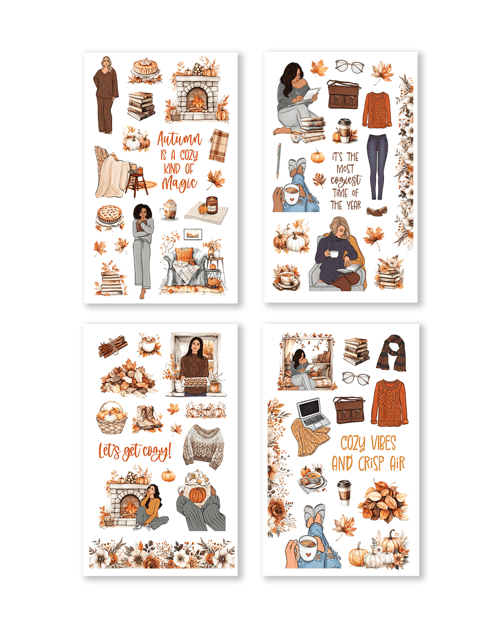 Cozy Fall Sticker Book
