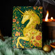 Unicorn Leather Journal Handmade Grimoire