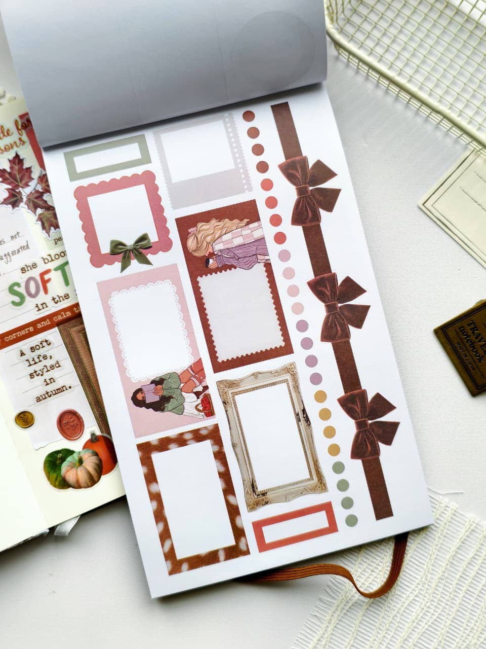 Dear Autumn Sticker Book