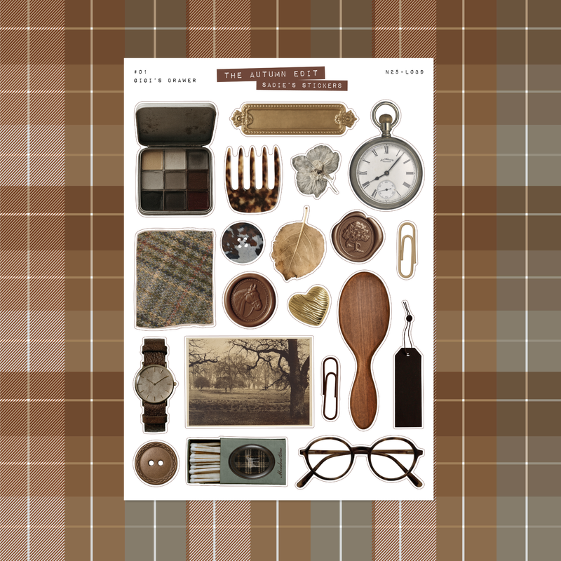 Gigi's Drawer • The Autumn Edit Sticker Sheet