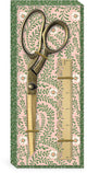 Antique Gold Scissor and Ruler Set