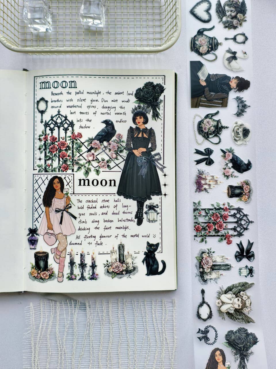 Gothic Coquette Pre-cut PET Tape [3.O]