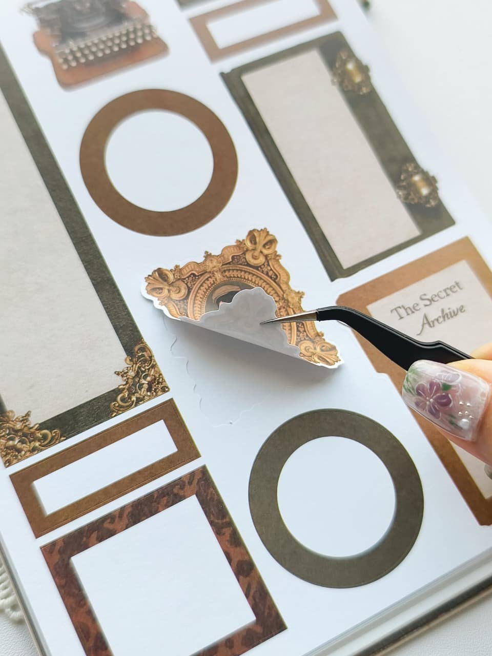 The Secret Archives Sticker Book