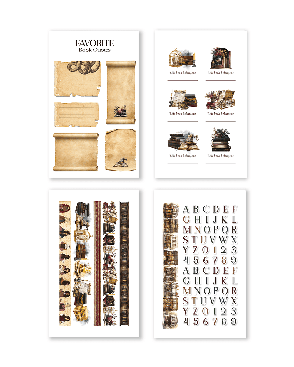 Bookworm Vol. 4 Sticker Book