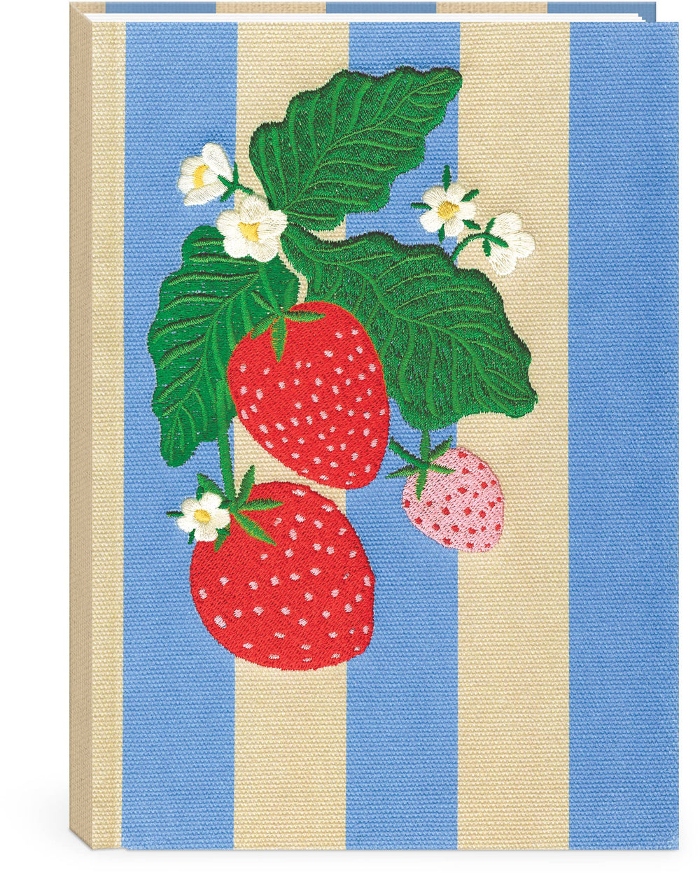 STRAWBERRIES CANVAS JOURNAL
