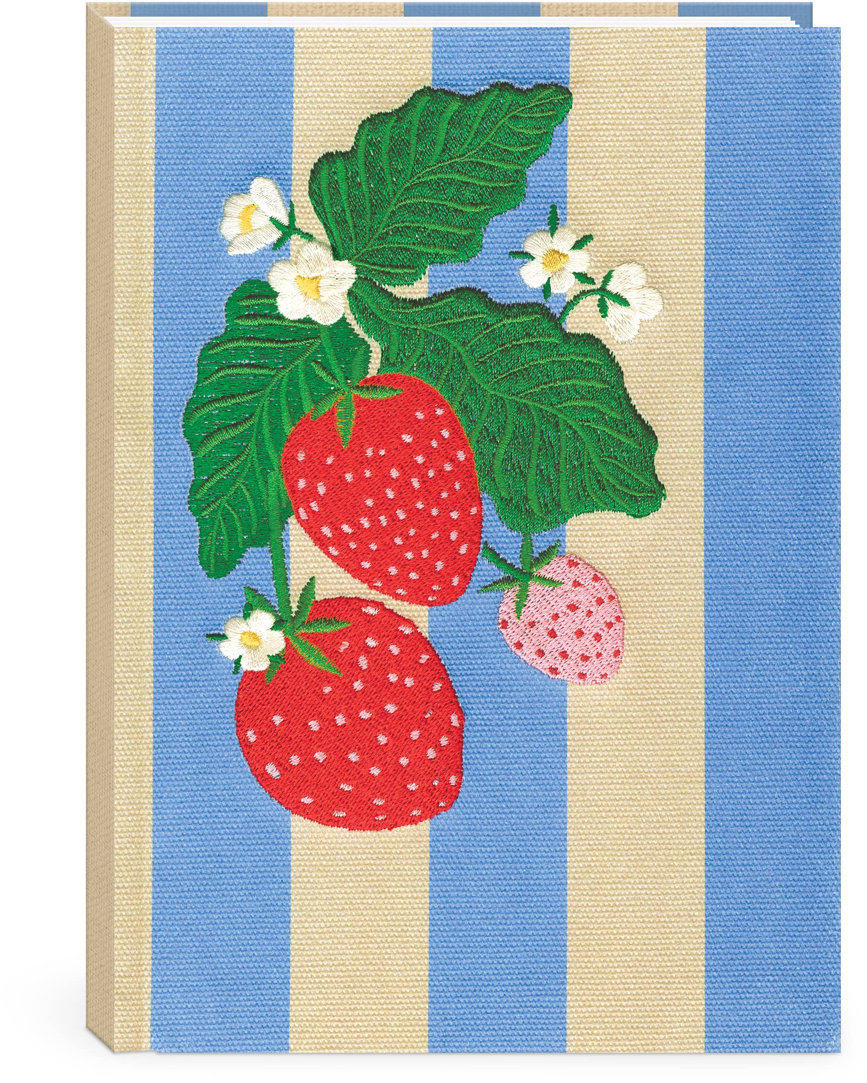 STRAWBERRIES CANVAS JOURNAL