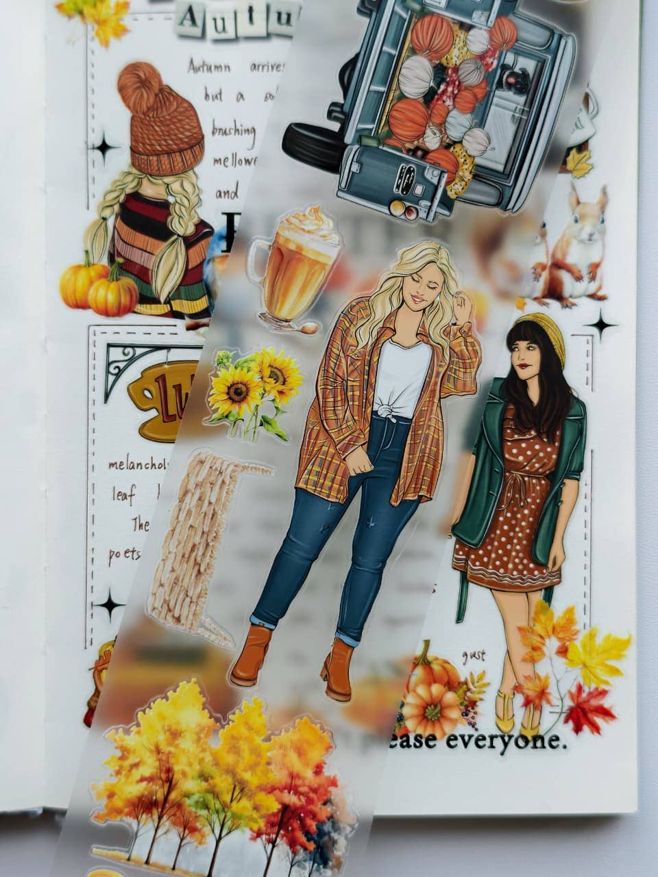 Autumn Charm Pre-cut PET Tape [3.O]