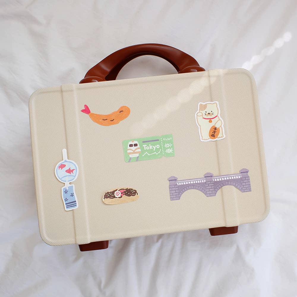 Suatelier Tokyo travel diary Sticker Pack