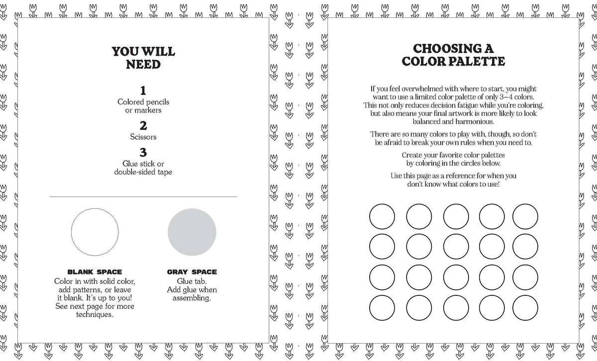 Craft & Create Coloring Book by Martina Calvi
