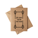 Sarcastic at least you're not dead Bookstore Encouragement Card