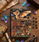 Medieval Enchanted Dragon Bookshelf Journal