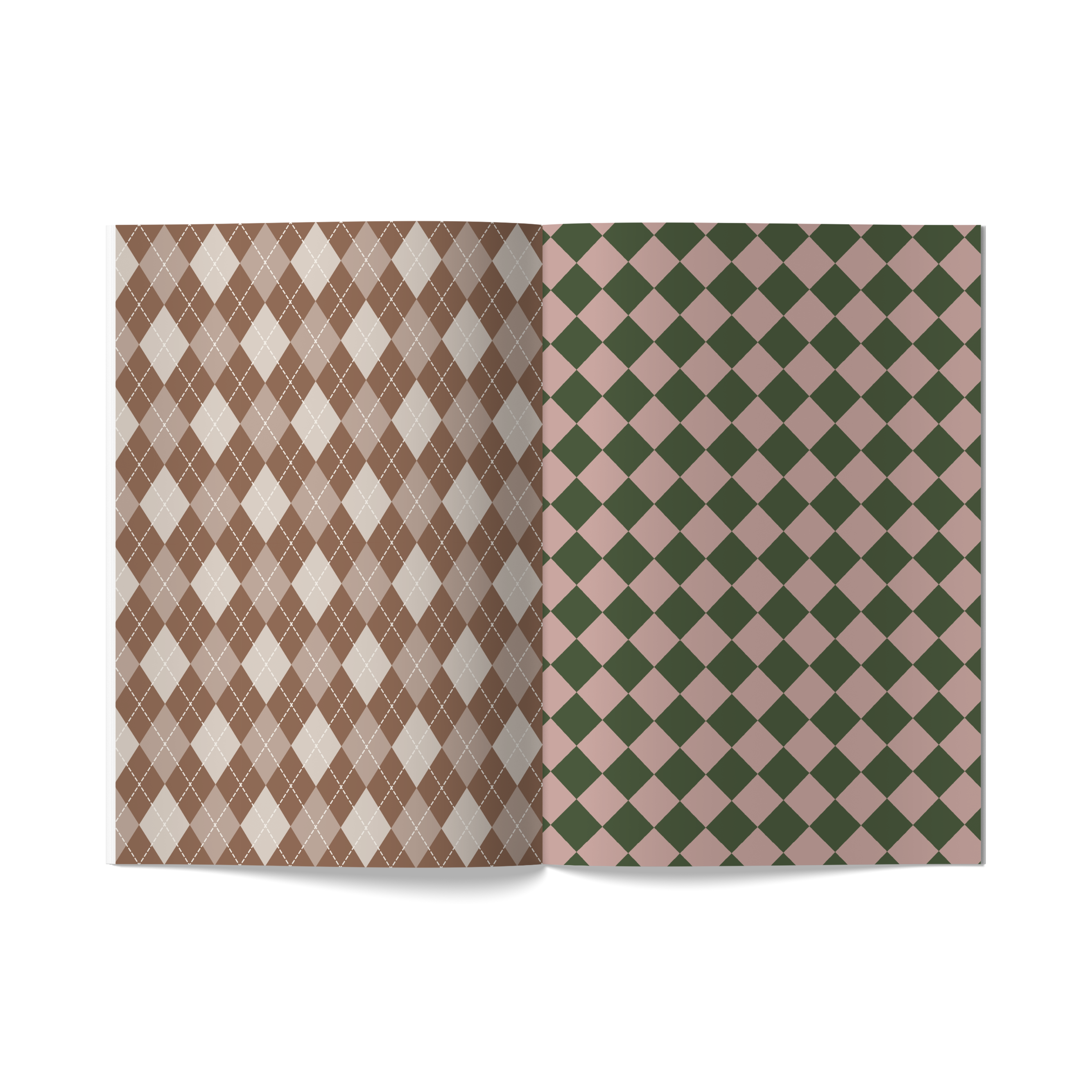 The Autumn Plaids • Scrapbooking Paper Booklet