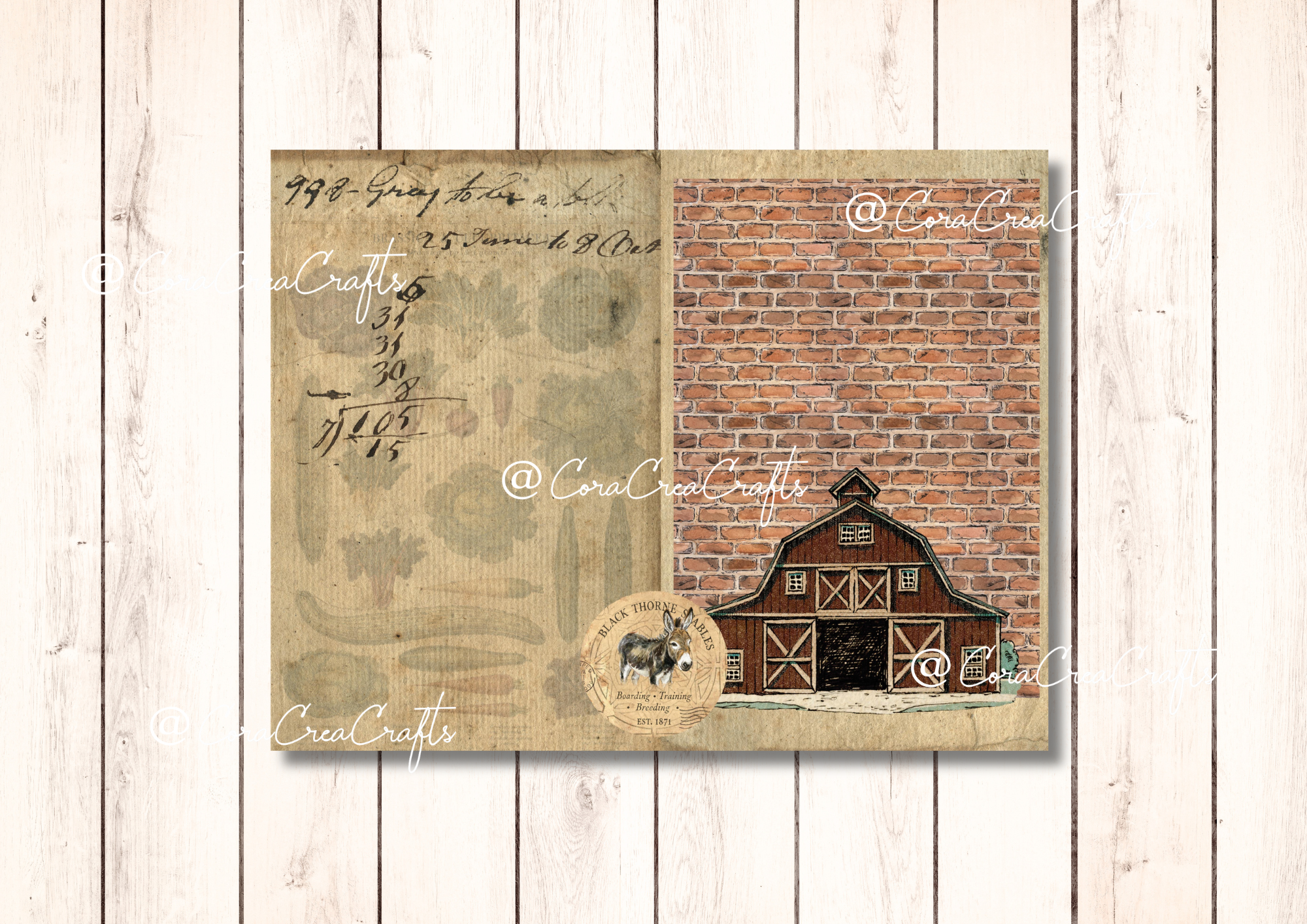 Garden & Farm Life Digital Journal Kit