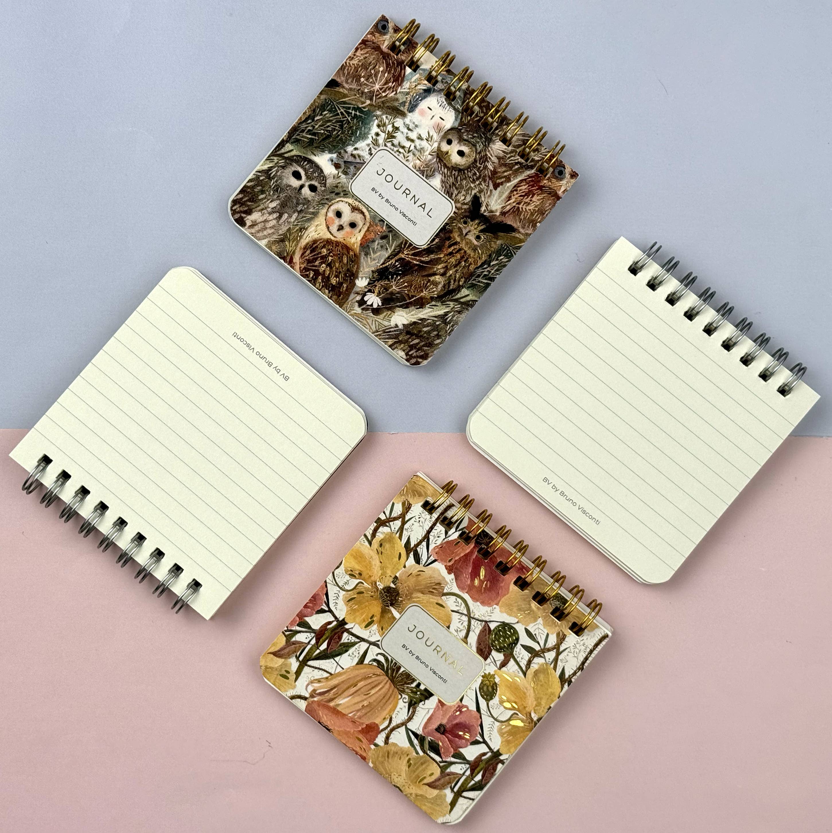 Pocket Art Journal  - Owls