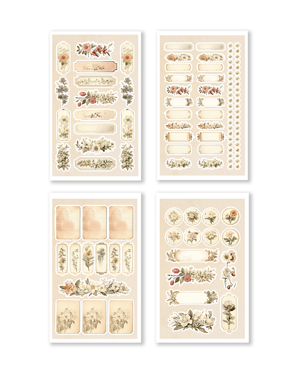 Junk Journal Sticker Book