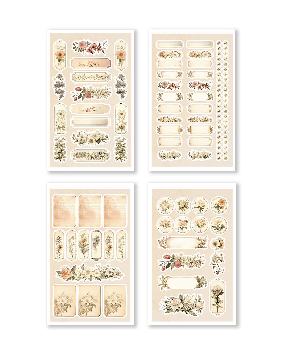 Junk Journal Sticker Book