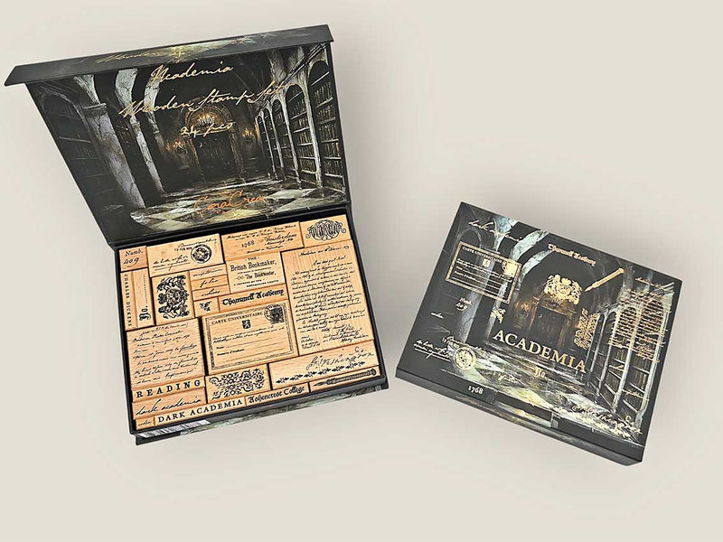 Academia Wooden Stamp Set