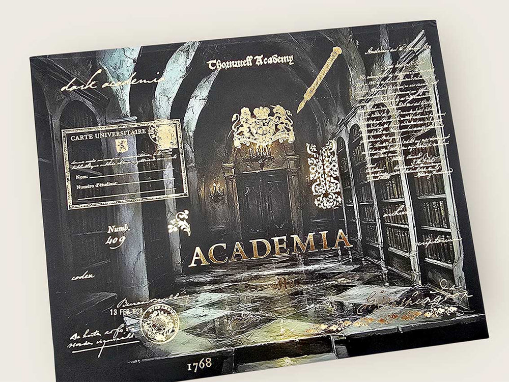 Academia Wooden Stamp Set