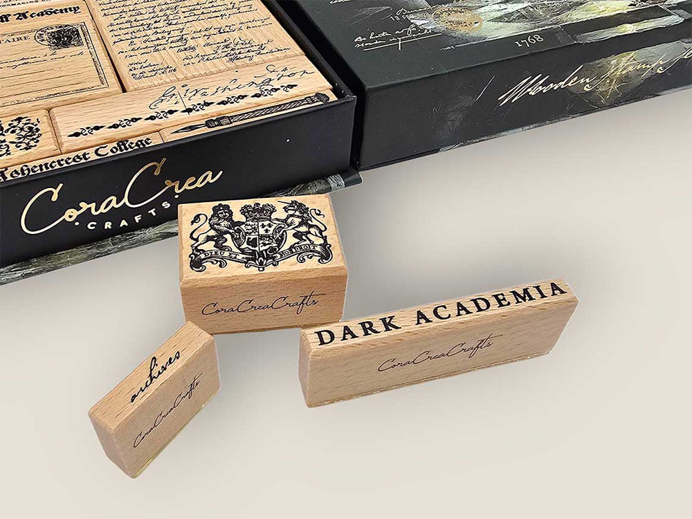 Academia Wooden Stamp Set