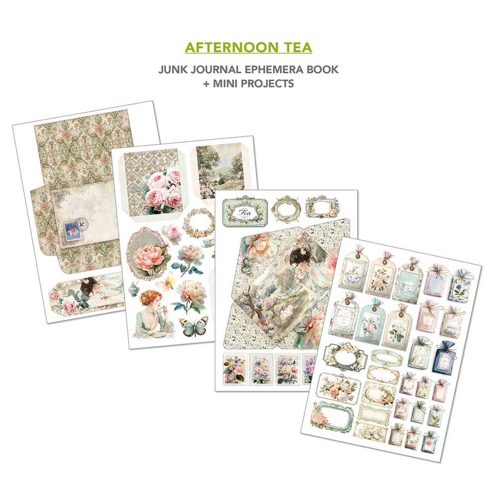 Afternoon Tea Ephemera Book