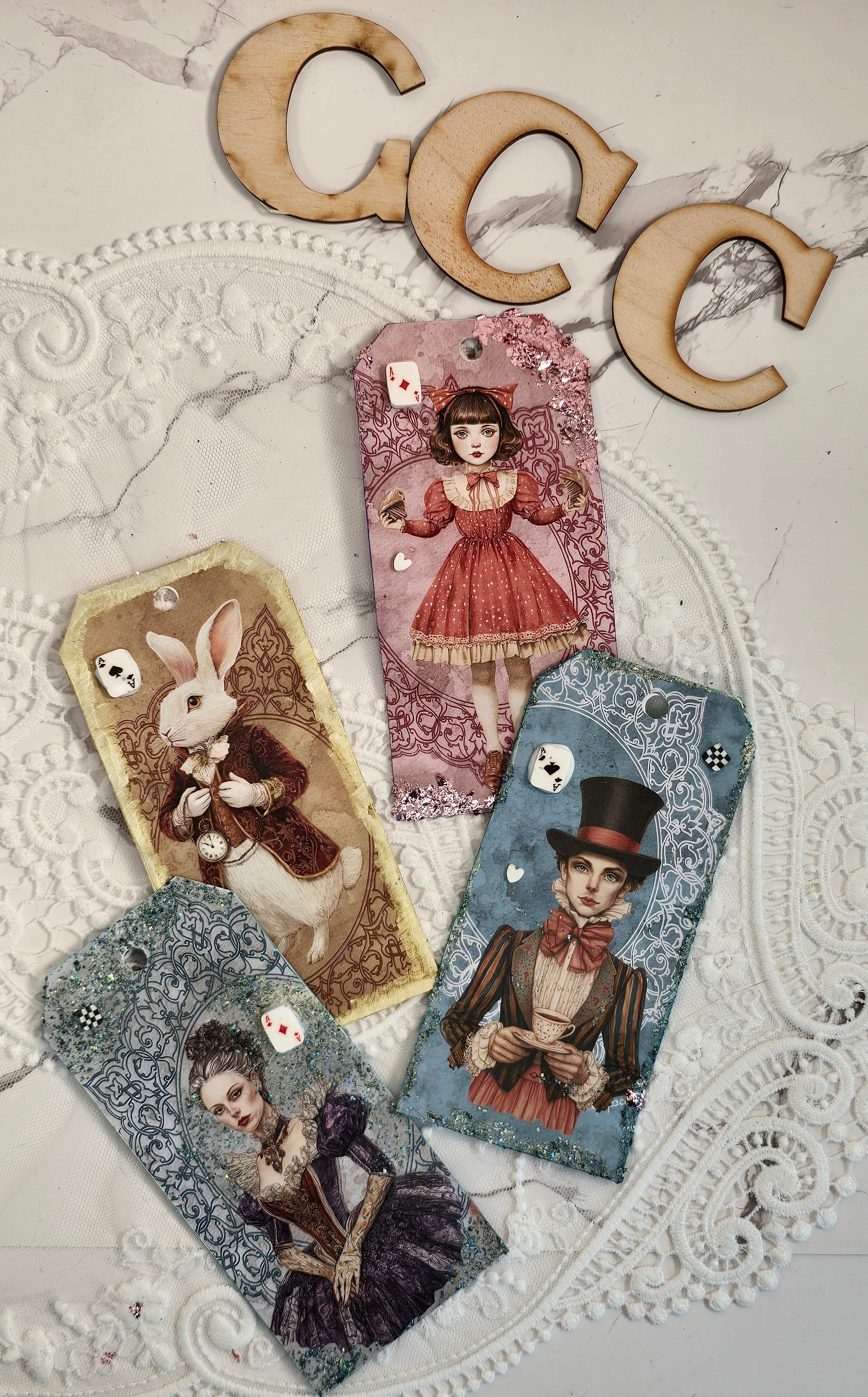 Alice Small Trinkets & Pearls Box — Trinkets | CoraCre
