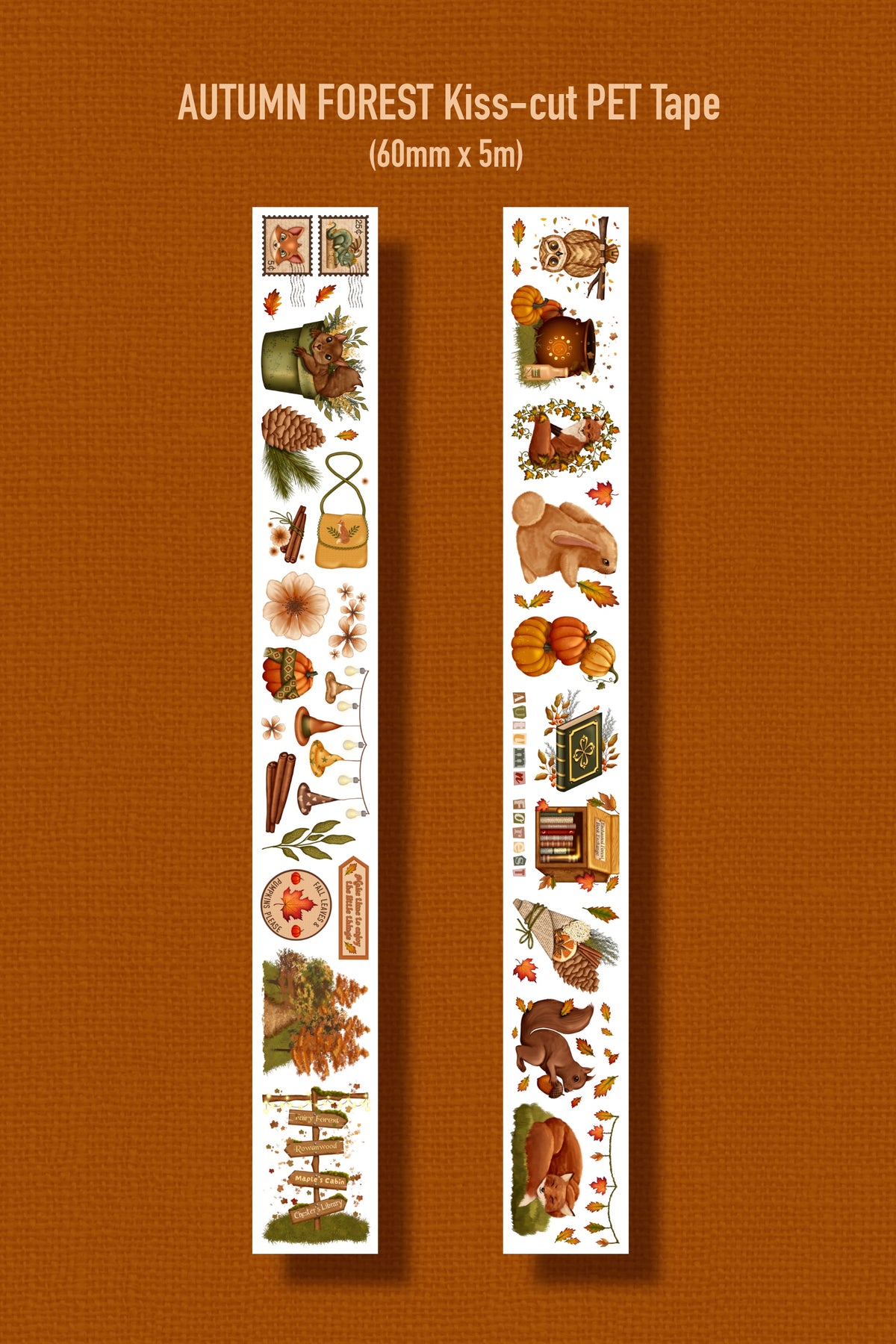 Autumn Forest Transparent Tape