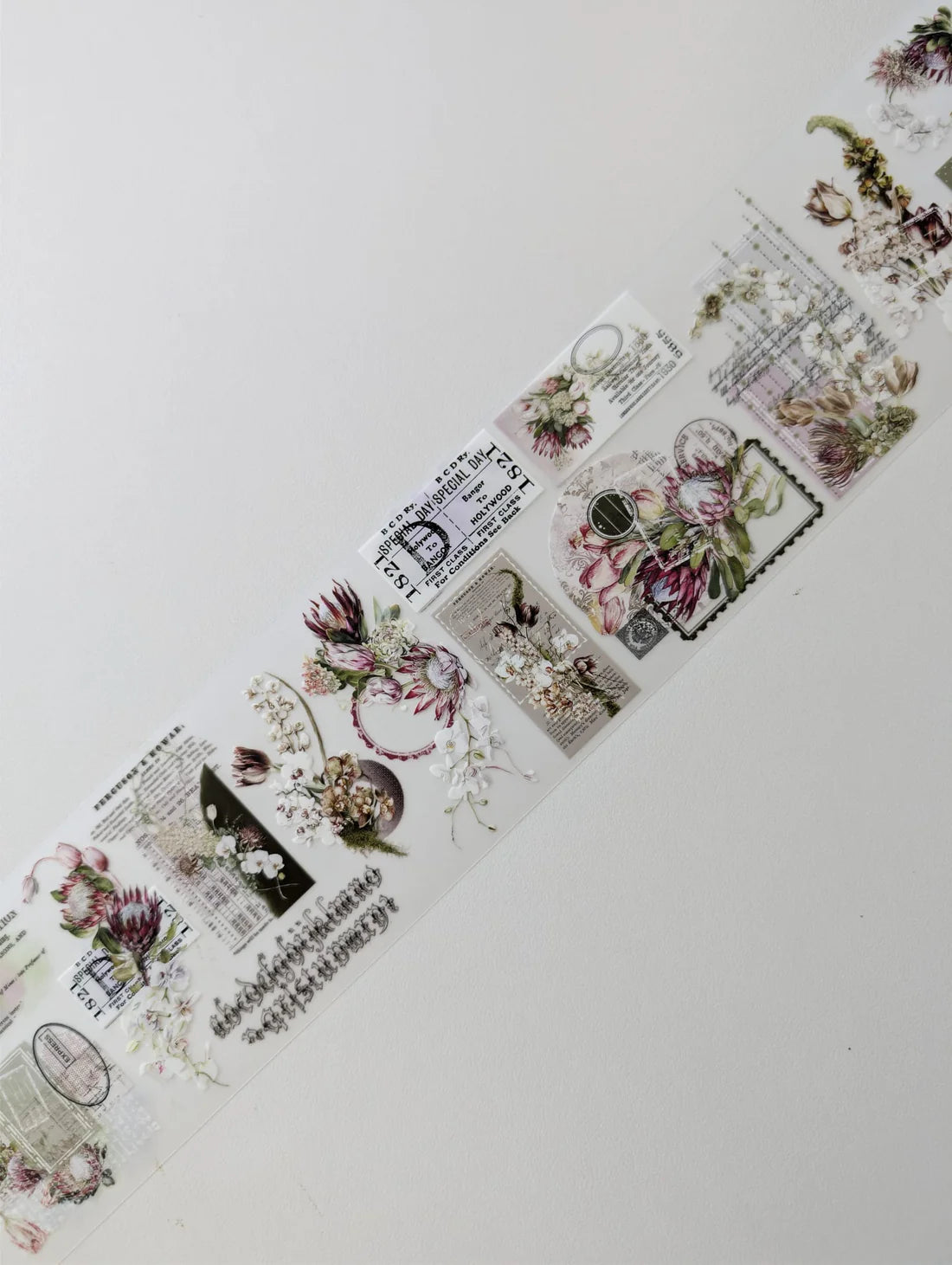 Botanical Postmarks Tape Loop