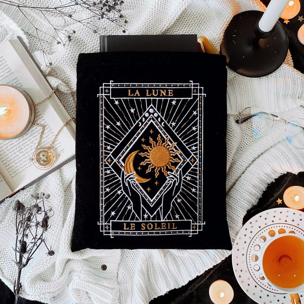 Sun & Moon Book Sleeve
