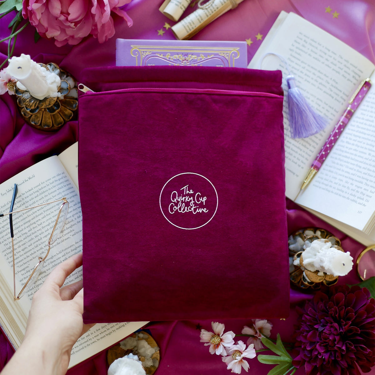 Iridescence Book Sleeve - Pink - 5