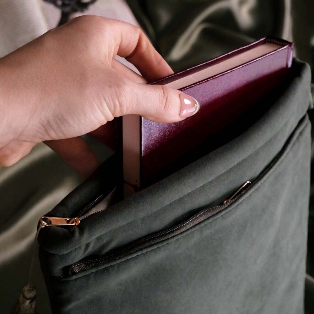 Literati Book Sleeve - Sage - 2