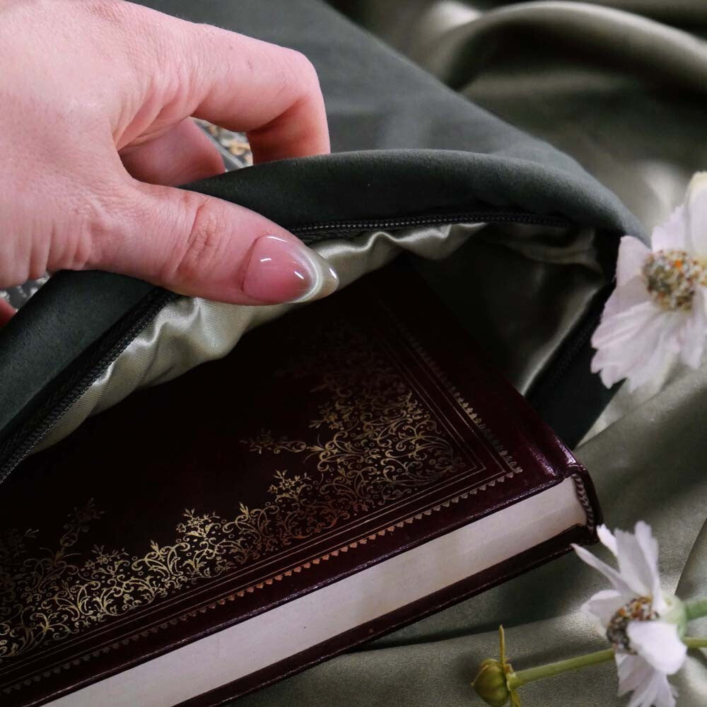 Literati Book Sleeve - Sage - 5