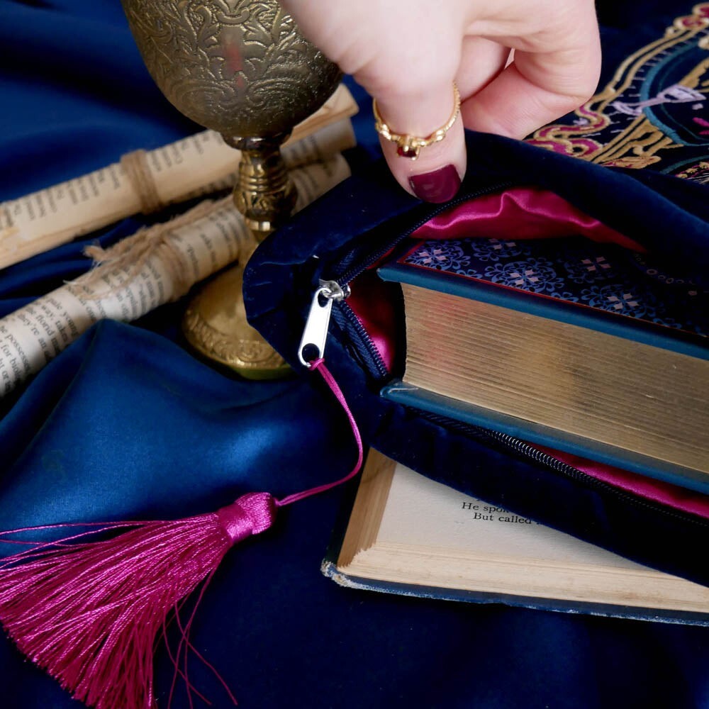 Serpents & Swords Book Sleeve - Blue - 2