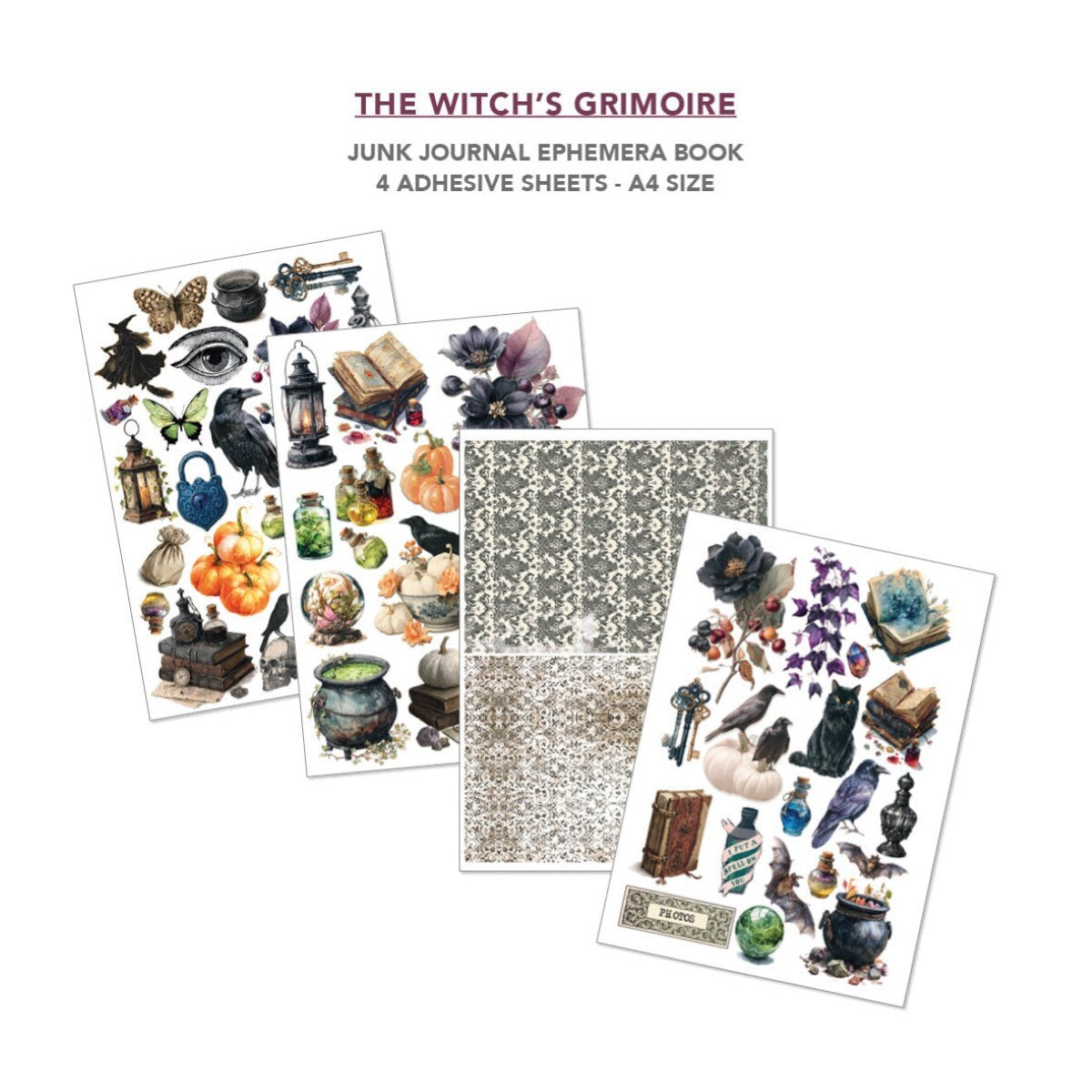 The Witch's Grimoire Ephemera Book - detail 4