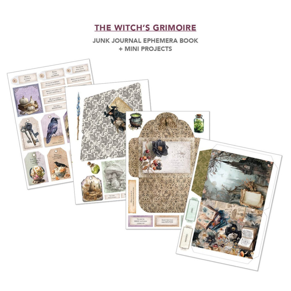 The Witch's Grimoire Ephemera Book - detail 5