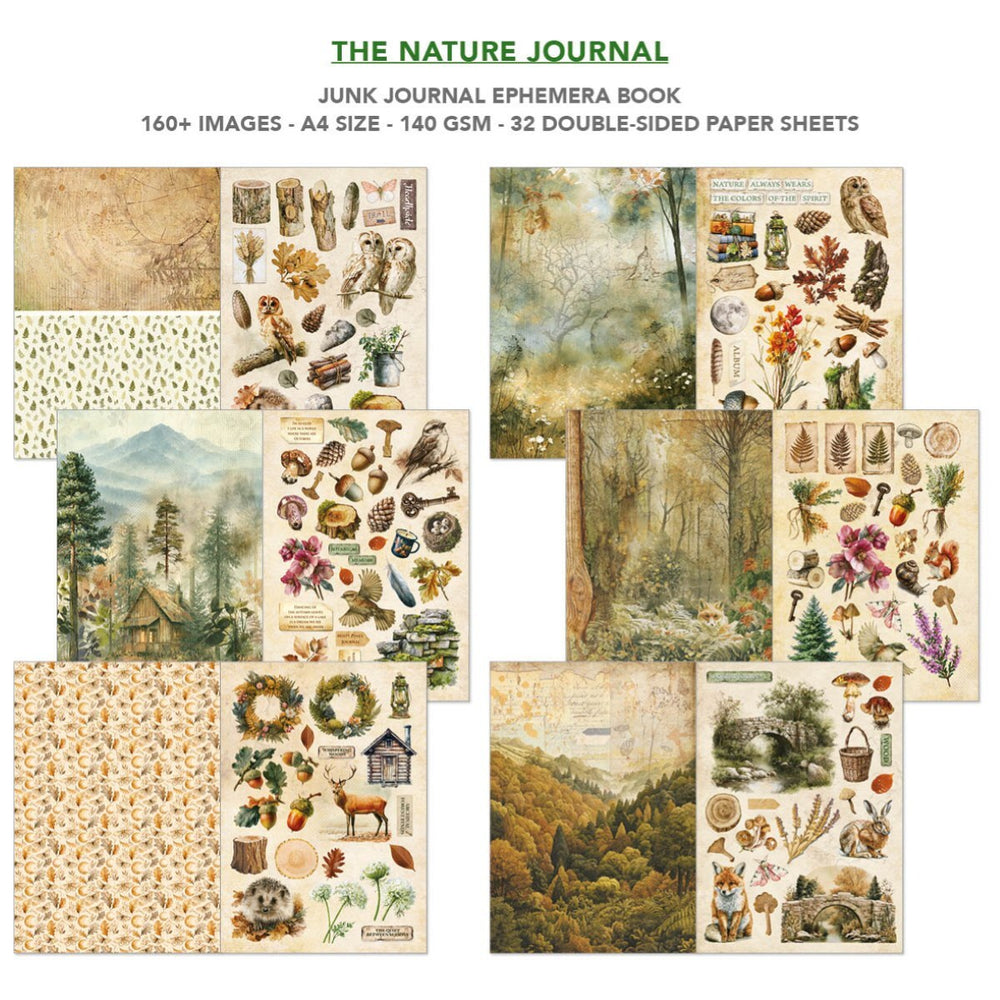 The Nature Journal Ephemera Book - detail 1
